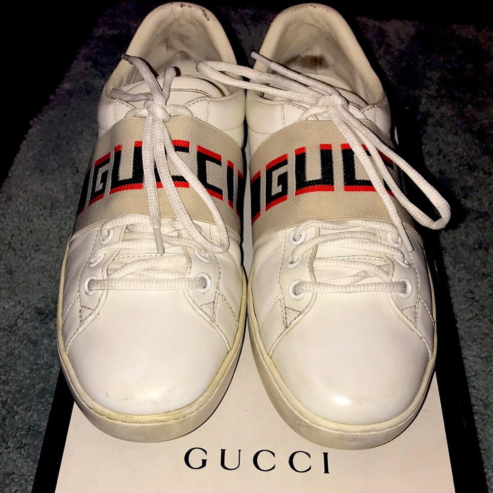 Gucci ace Strap shoes size g41